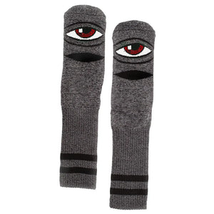 Toy Machine - Heather Sect Eye Sock - Heather Black