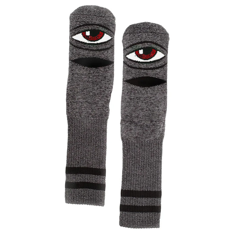 Toy Machine - Heather Sect Eye Sock - Heather Black