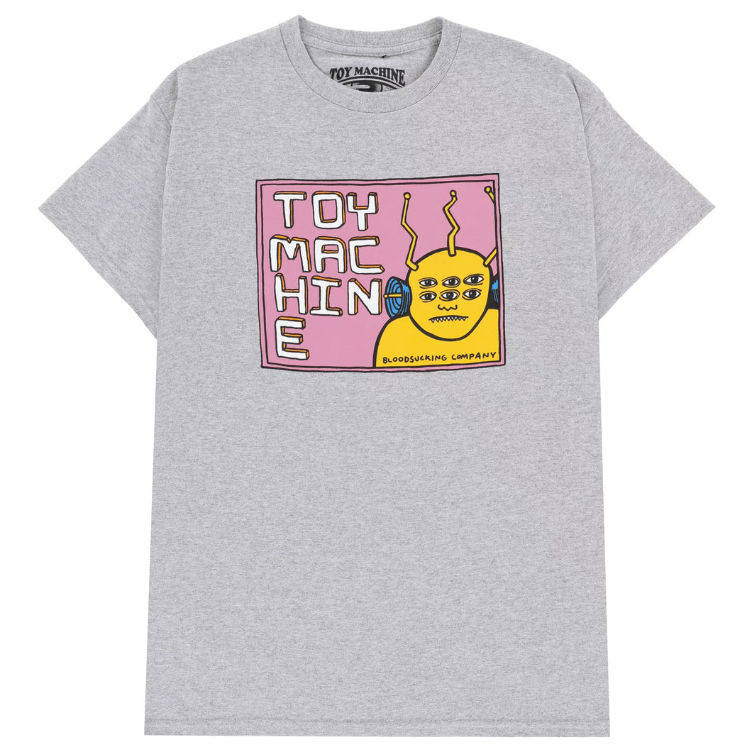 Toy Machine - Transmissionator Tee - Heather Grey