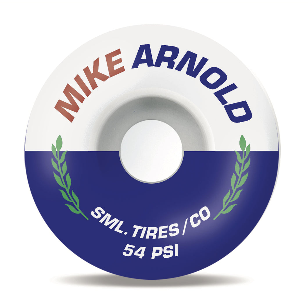 SML - Mike Arnold Street Tires Split Urethane Wheels - 54mm 99A V-Cut XL