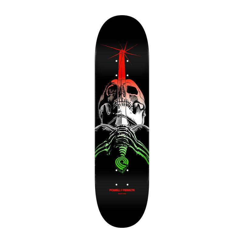 Powell Peralta - Skull & Sword Green Fade Deck - 8.25