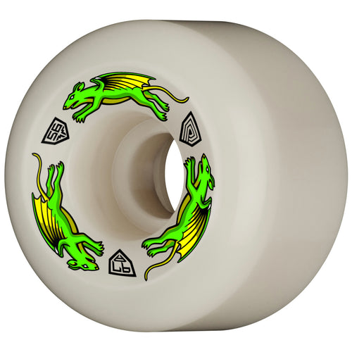 Powell Peralta - Dragon Formula Nano Rats Wheels 56mm x 39mm 97A - Off White