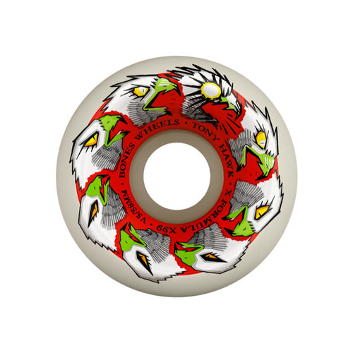 Bones Wheels - X-Formula Hawk Animation Wheels - 58mm 99A V5 Sidecut