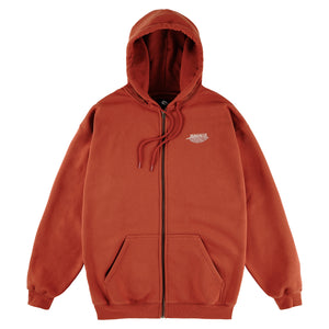 Magenta Skateboards - Botanic Zipped Hoodie - Orange