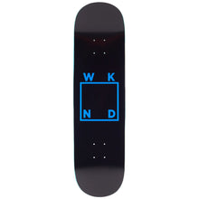 Load image into Gallery viewer, WKND - Logo Board Black - 8.375" SN