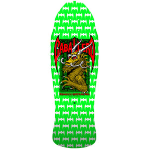 Powell Peralta - Steve Caballero Street Reissue Deck Green/White - 9.625"