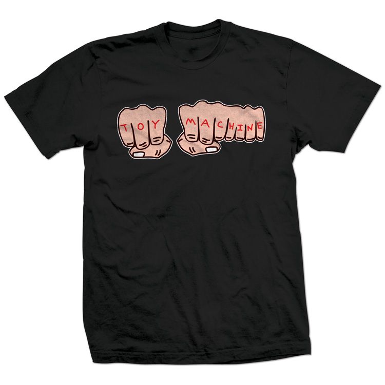 Toy Machine - Fist Tee - Black