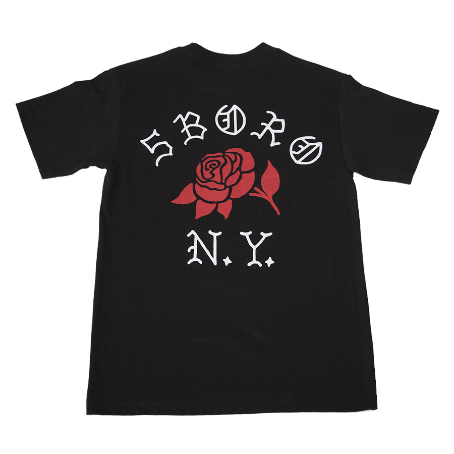 5Boro - Rose Tee - Black