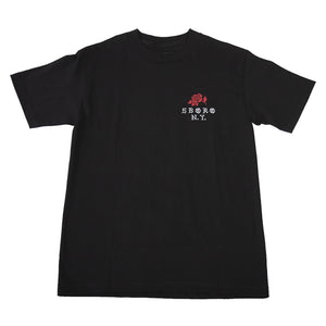 5Boro - Rose Tee - Black