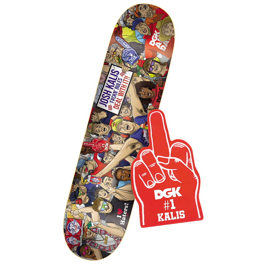 DGK - Deal With It Kalis Deck - 8.25