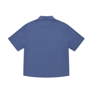 WKND - Wilson Shirt - Overdyed Blue - WKND Skateboards UK