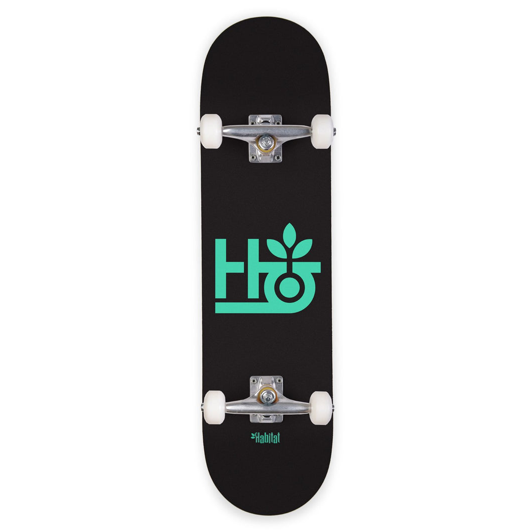 Habitat Skateboards - Pod Complete Black/Teal - 8