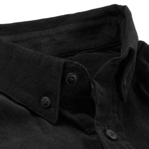 Theories - Utility Cord Shirt - Black