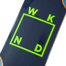 Load image into Gallery viewer, WKND - Logo Team Navy/Green Deck - 8.25CS(WW)&quot; - WKND Skateboards UK