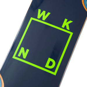 WKND - Logo Team Navy/Green Deck - 8.25CS(WW)" - WKND Skateboards UK