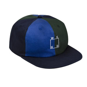 WKND - Logo 6 Panel Deep Cap - Blues